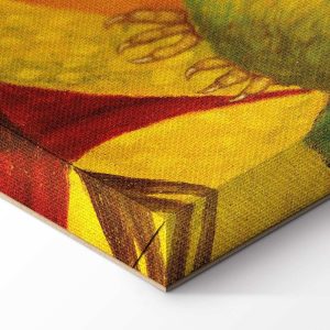 Tableau - Frida Kahlo – Self-Portrait with Monkey and Parrot