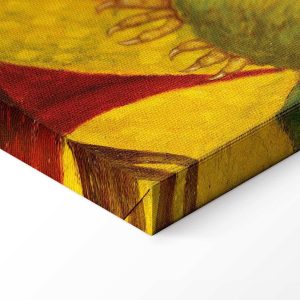 Tableau - Frida Kahlo – Self-Portrait with Monkey and Parrot