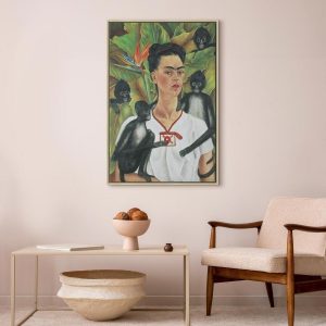 Tableau - Frida Kahlo – Self-Portrait with Monkeys