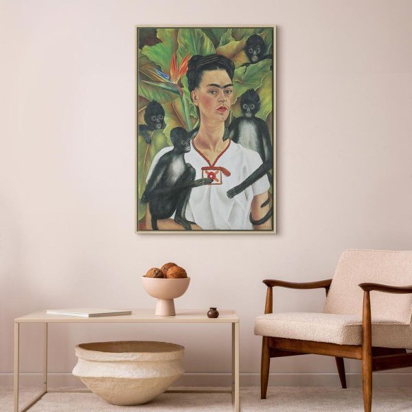 Tableau - Frida Kahlo – Self-Portrait with Monkeys
