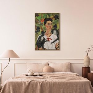 Tableau - Frida Kahlo – Self-Portrait with Monkeys