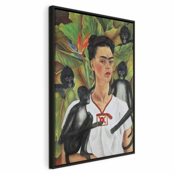 Tableau - Frida Kahlo – Self-Portrait with Monkeys