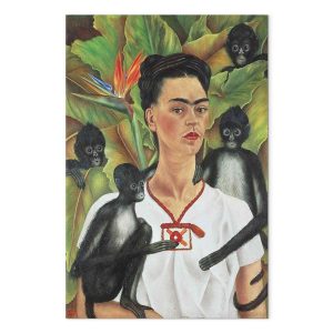 Tableau - Frida Kahlo – Self-Portrait with Monkeys
