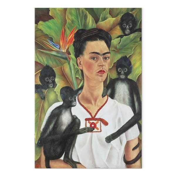 Tableau - Frida Kahlo – Self-Portrait with Monkeys