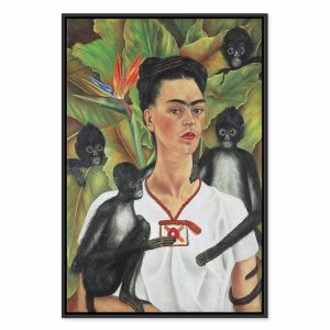 Tableau - Frida Kahlo – Self-Portrait with Monkeys
