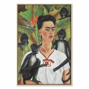 Tableau - Frida Kahlo – Self-Portrait with Monkeys
