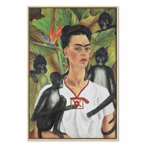 Tableau - Frida Kahlo – Self-Portrait with Monkeys