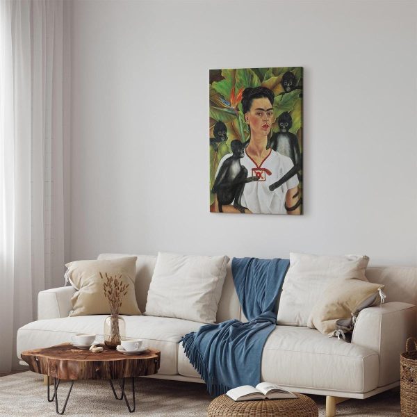 Tableau - Frida Kahlo – Self-Portrait with Monkeys