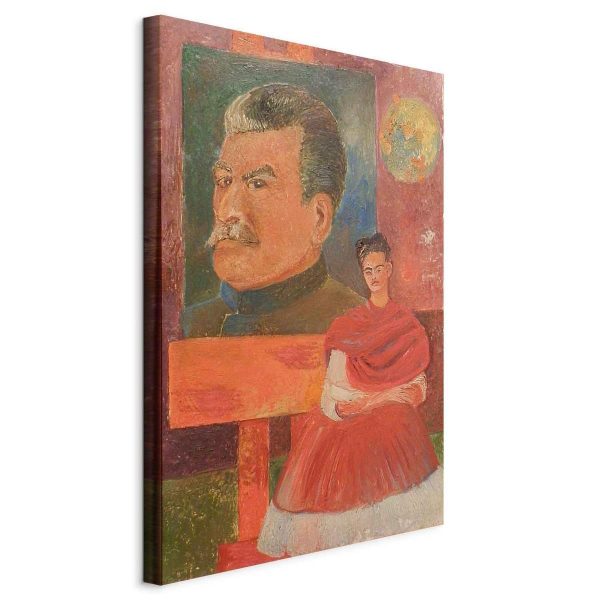 Tableau - Frida Kahlo – Self-Portrait with Stalin