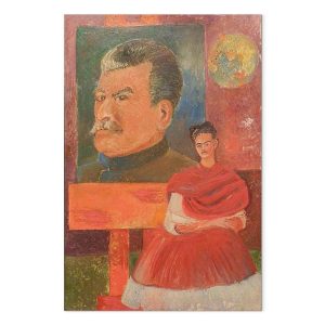 Tableau - Frida Kahlo – Self-Portrait with Stalin