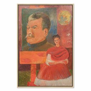 Tableau - Frida Kahlo – Self-Portrait with Stalin