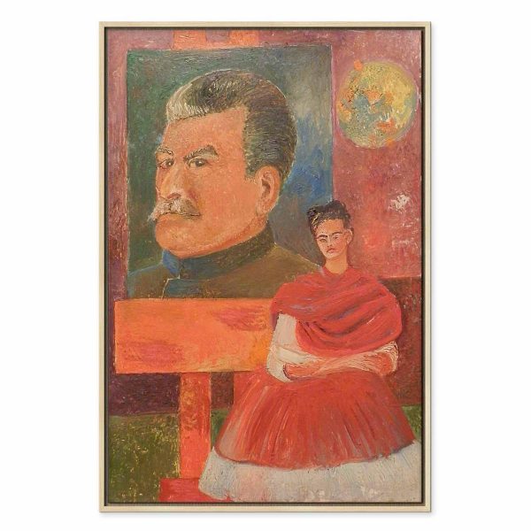 Tableau - Frida Kahlo – Self-Portrait with Stalin