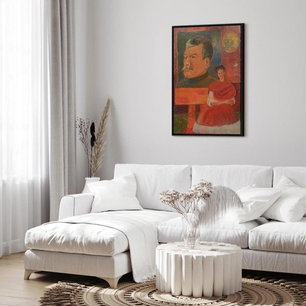Tableau - Frida Kahlo – Self-Portrait with Stalin