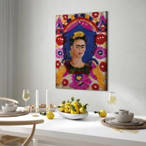 Tableau - Frida Kahlo – The Frame (Self-Portrait)