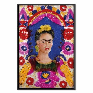 Tableau - Frida Kahlo – The Frame (Self-Portrait)