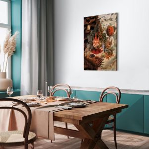 Tableau - Frida Kahlo – The Love Embrace of the Universe, the Earth (Mexico), Myself, Diego, and Señor Xolotl