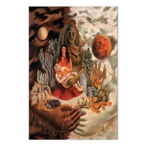 Tableau - Frida Kahlo – The Love Embrace of the Universe, the Earth (Mexico), Myself, Diego, and Señor Xolotl