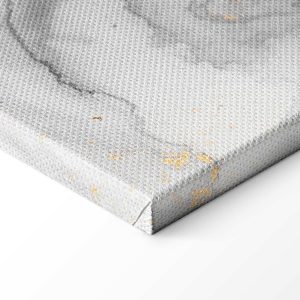 Tableau - Golden explosions – abstract pattern inspired by marble