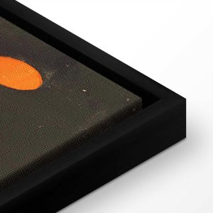 Tableau - Henri Matisse – Black and Violet Arabesques on Orange