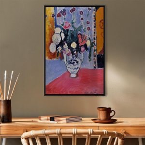 Tableau - Henri Matisse – Bouquet in a Two-Handled Vase