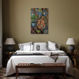 Tableau - Henri Matisse – Decorative Figure on Ornamental Ground