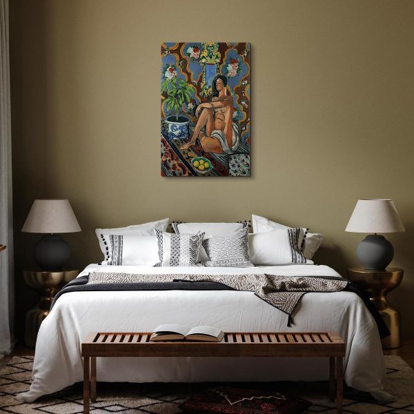 Tableau - Henri Matisse – Decorative Figure on Ornamental Ground