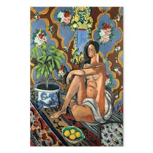 Tableau - Henri Matisse – Decorative Figure on Ornamental Ground