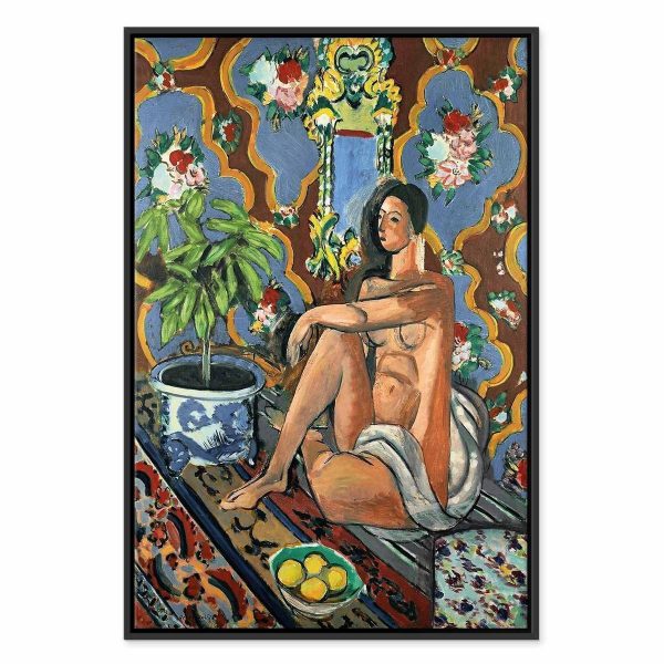 Tableau - Henri Matisse – Decorative Figure on Ornamental Ground