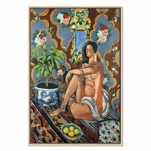Tableau - Henri Matisse – Decorative Figure on Ornamental Ground