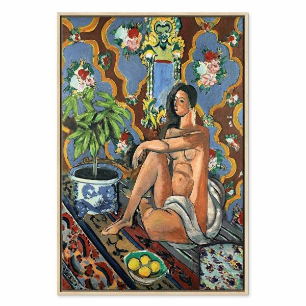 Tableau - Henri Matisse – Decorative Figure on Ornamental Ground