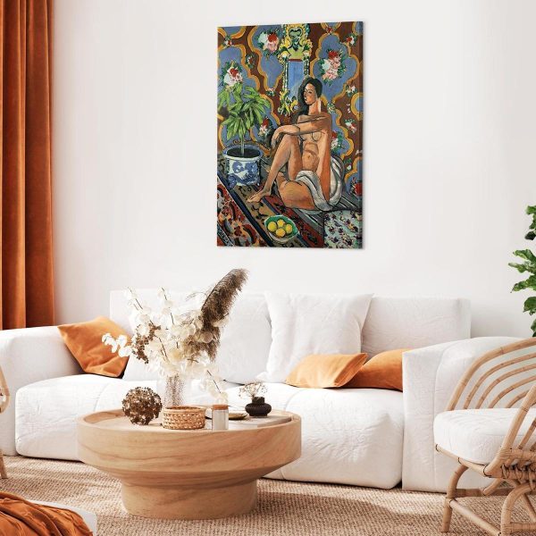 Tableau - Henri Matisse – Decorative Figure on Ornamental Ground