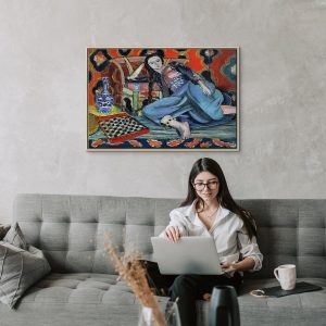 Tableau - Henri Matisse – Odalisque with Turkish Chair