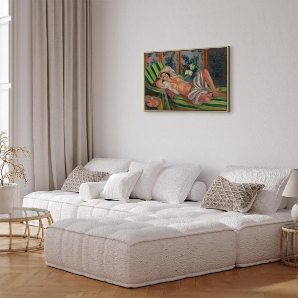 Tableau - Henri Matisse – Reclining Odalisque with Magnolias