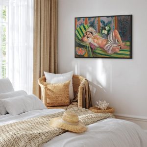 Tableau - Henri Matisse – Reclining Odalisque with Magnolias