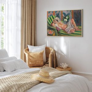 Tableau - Henri Matisse – Reclining Odalisque with Magnolias