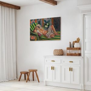 Tableau - Henri Matisse – Reclining Odalisque with Magnolias