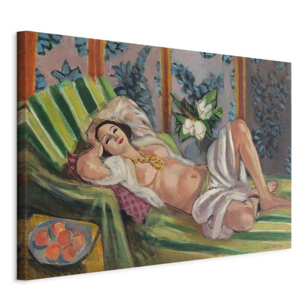 Tableau - Henri Matisse – Reclining Odalisque with Magnolias