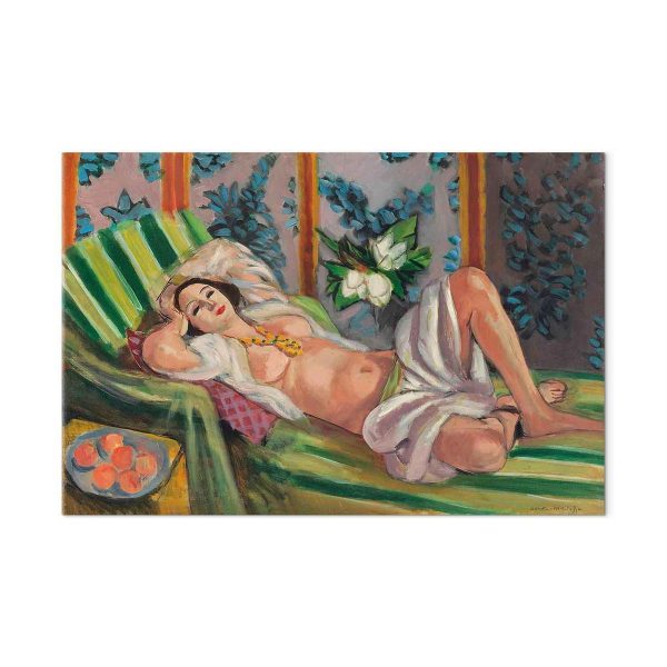 Tableau - Henri Matisse – Reclining Odalisque with Magnolias