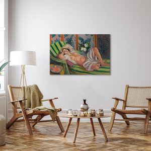 Tableau - Henri Matisse – Reclining Odalisque with Magnolias