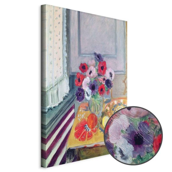 Tableau - Henri Matisse – Still Life with Anemones