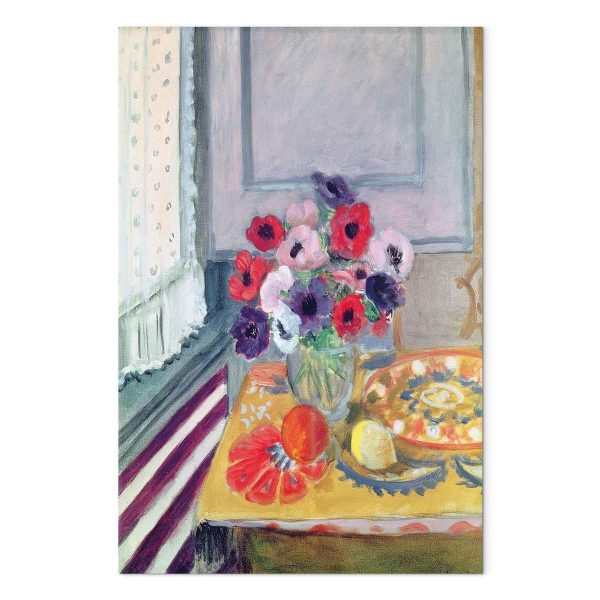 Tableau - Henri Matisse – Still Life with Anemones