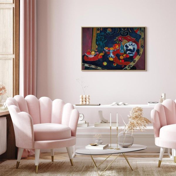 Tableau - Henri Matisse – Still Life with Fruit and Bronze Statuette