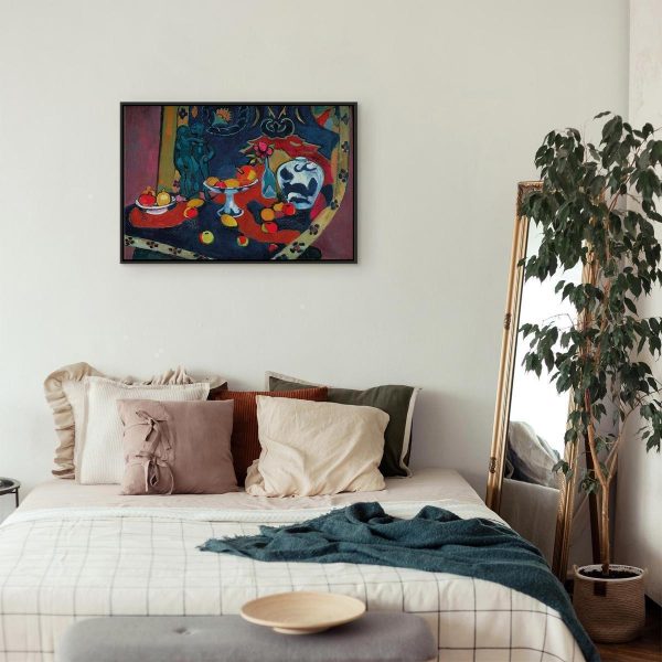 Tableau - Henri Matisse – Still Life with Fruit and Bronze Statuette