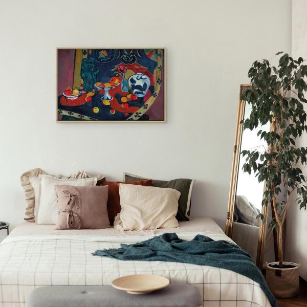 Tableau - Henri Matisse – Still Life with Fruit and Bronze Statuette