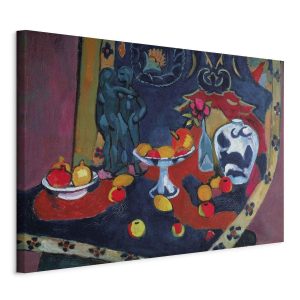 Tableau - Henri Matisse – Still Life with Fruit and Bronze Statuette
