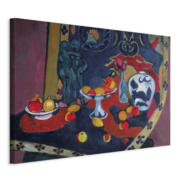 Tableau - Henri Matisse – Still Life with Fruit and Bronze Statuette