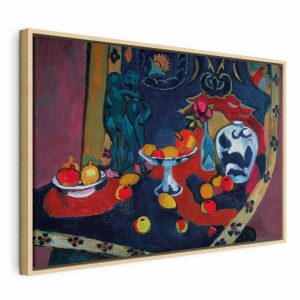 Tableau - Henri Matisse – Still Life with Fruit and Bronze Statuette