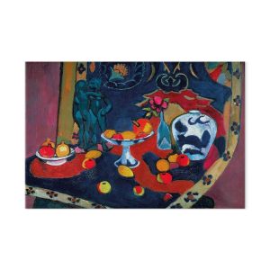 Tableau - Henri Matisse – Still Life with Fruit and Bronze Statuette