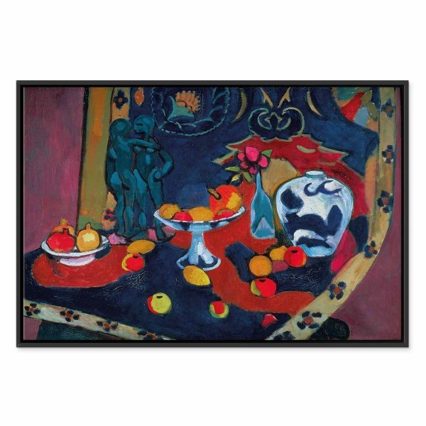 Tableau - Henri Matisse – Still Life with Fruit and Bronze Statuette