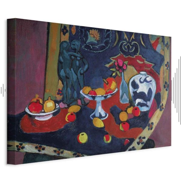 Tableau - Henri Matisse – Still Life with Fruit and Bronze Statuette Tableau - Henri Matisse – Still Life with Fruit and Bronze Statuette
